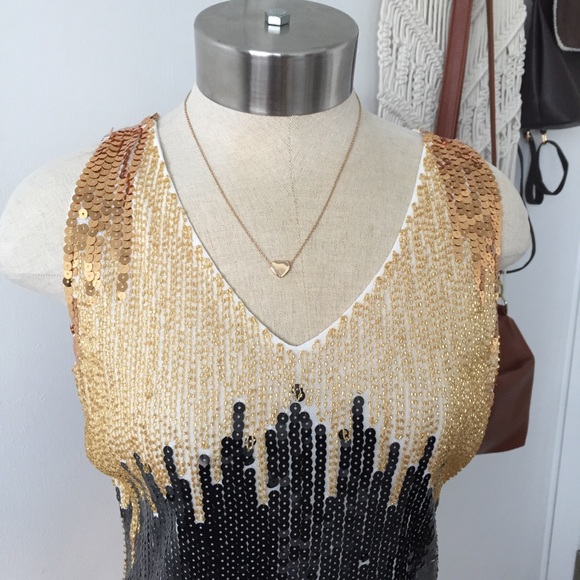 NWT sequin Multi Color Dress - Picture 3 of 5